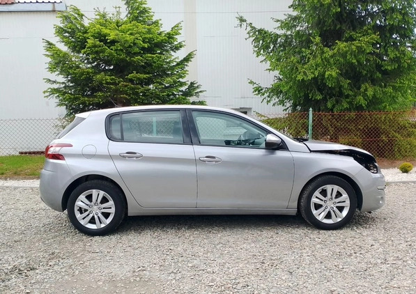 Peugeot 308 cena 21900 przebieg: 147000, rok produkcji 2016 z Sanok małe 137